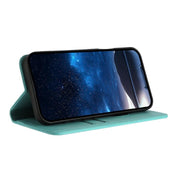 For iPhone 17 Pro Max Strong Magnetic Frosted Flip Leather Phone Case(Light Blue)
