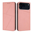 For iPhone 17 Pro Max Strong Magnetic Frosted Flip Leather Phone Case(Pink) - free shipping - PMc TechLife - Order now!