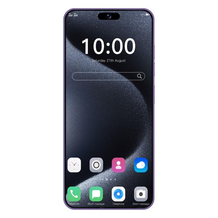 I16 Pro Max / VD1, 3GB+32GB, 6.8 inch Android 10 MTK6753 Octa Core, Network: 4G, Dual SIM, Plug:EU Plug(Purple)