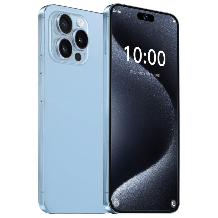 I16 Pro Max / VD1, 3GB+32GB, 6.8 inch Android 10 MTK6753 Octa Core, Network: 4G, Dual SIM, Plug:EU Plug(Sky Blue)