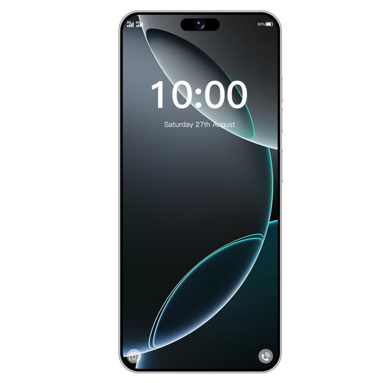 I16 Pro Max / VD1, 3GB+32GB, 6.8 inch Android 10 MTK6753 Octa Core, Network: 4G, Dual SIM, Plug:EU Plug(White)