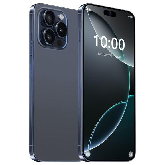 I16 Pro Max / VD1, 3GB+32GB, 6.8 inch Android 10 MTK6753 Octa Core, Network: 4G, Dual SIM, Plug:AU Plug(Blue)