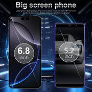I16 Pro Max / VD1, 3GB+32GB, 6.8 inch Android 10 MTK6753 Octa Core, Network: 4G, Dual SIM, Plug:US Plug(Grey)
