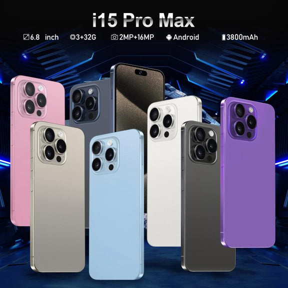 I16 Pro Max / VD1, 3GB+32GB, 6.8 inch Android 10 MTK6753 Octa Core, Network: 4G, Dual SIM, Plug:US Plug(Black)