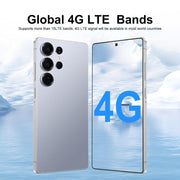 S25 Ultra / S11, 4GB+64GB, 6.75 inch Android 12 MTK6762 Octa Core, Network: 4G, Dual SIM, Plug:US Plug(White)