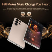 S25 Ultra / B9, 2GB+16GB, 6.75 inch Android 8.1 MTK6739 Quad Core, Network: 4G, Dual SIM, Plug:AU Plug(Titanium Silver Blue)