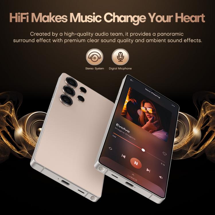 S25 Ultra / B9, 2GB+16GB, 6.75 inch Android 8.1 MTK6739 Quad Core, Network: 4G, Dual SIM, Plug:EU Plug(Titanium Silver Blue)