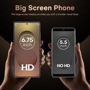 S25 Ultra / B9, 2GB+16GB, 6.75 inch Android 8.1 MTK6739 Quad Core, Network: 4G, Dual SIM, Plug:AU Plug(Titanium Silver Blue)