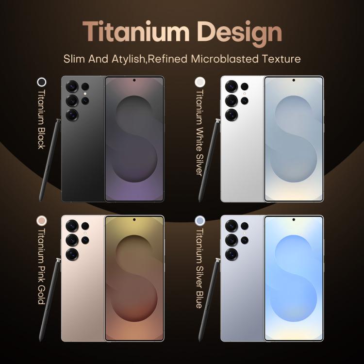 S25 Ultra / B9, 2GB+16GB, 6.75 inch Android 8.1 MTK6739 Quad Core, Network: 4G, Dual SIM, Plug:EU Plug(Titanium Silver Blue)