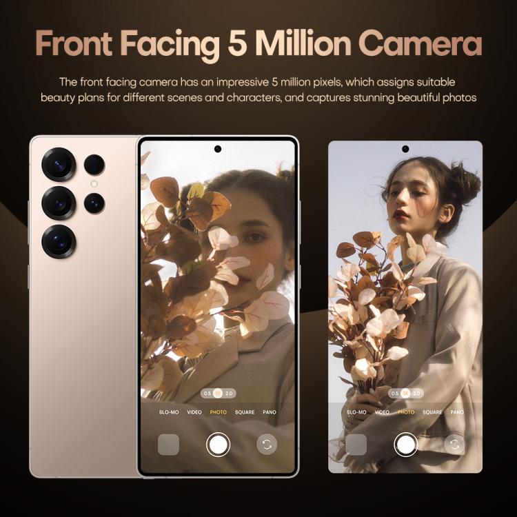S25 Ultra / B9, 2GB+16GB, 6.75 inch Android 8.1 MTK6739 Quad Core, Network: 4G, Dual SIM, Plug:US Plug(Titanium Silver Blue)