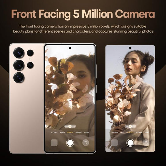 S25 Ultra / B9, 2GB+16GB, 6.75 inch Android 8.1 MTK6739 Quad Core, Network: 4G, Dual SIM, Plug:UK Plug(Titanium Silver Blue)