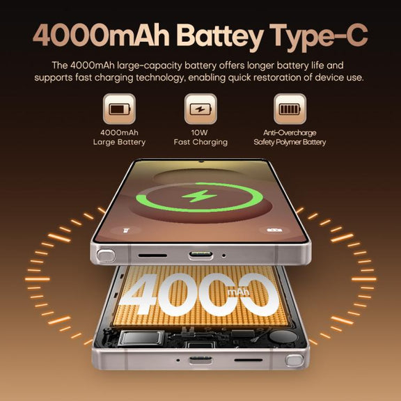 S25 Ultra / B9, 2GB+16GB, 6.75 inch Android 8.1 MTK6739 Quad Core, Network: 4G, Dual SIM, Plug:EU Plug(Titanium Silver Blue)