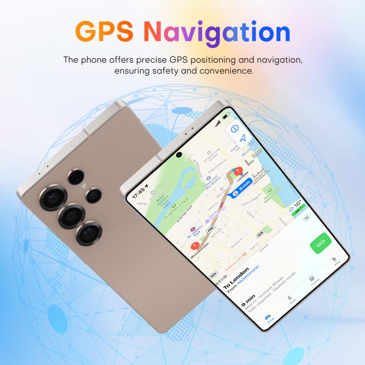 S25 Ultra / Q25, 4GB+64GB, 6.75 inch Android 12 MTK6762 Octa Core, Network: 4G, Dual SIM, with Stylus Pen, Plug:US Plug(Titanium Silver Blue)