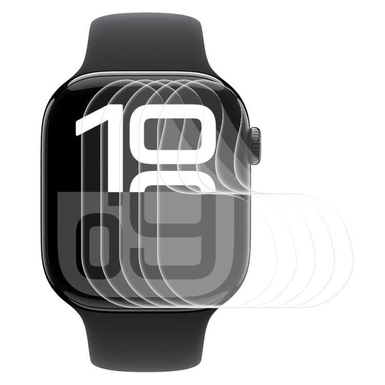 For Apple Watch Series 10 46mm 5pcs xDfind Soft Hydrogel Film Full Cover Front Protector