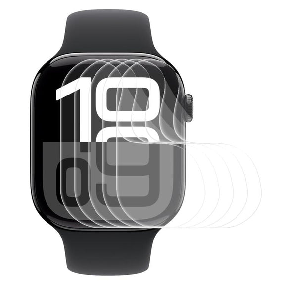 For Apple Watch Series 10 46mm 5pcs xDfind Soft Hydrogel Film Full Cover Front Protector