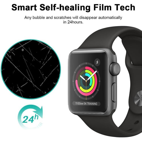 For Apple Watch Series 3&2&1 38mm 5pcs xDfind Soft Hydrogel Film Full Cover Front Protector