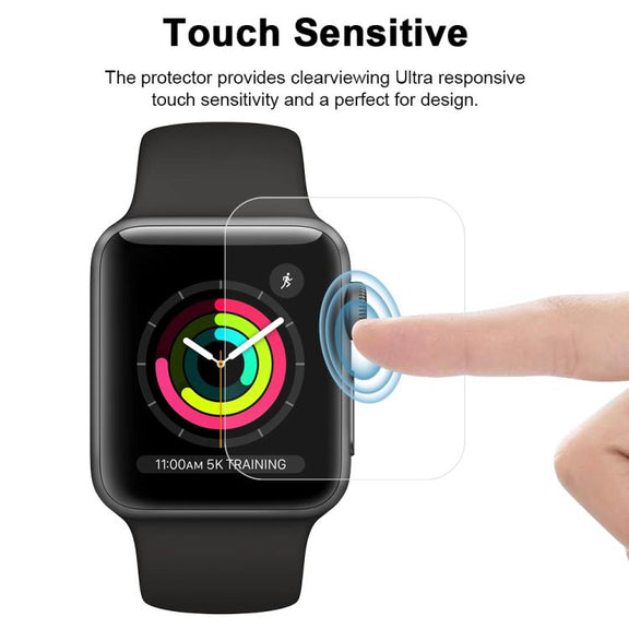 For Apple Watch Series 3&2&1 38mm 5pcs xDfind Soft Hydrogel Film Full Cover Front Protector