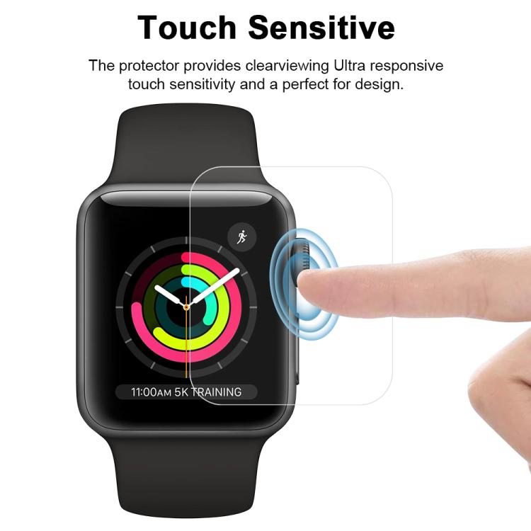For Apple Watch Series 3&2&1 42mm 5pcs xDfind Soft Hydrogel Film Full Cover Front Protector