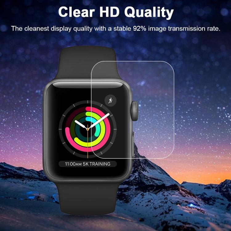 For Apple Watch Series 3&2&1 42mm 5pcs xDfind Soft Hydrogel Film Full Cover Front Protector