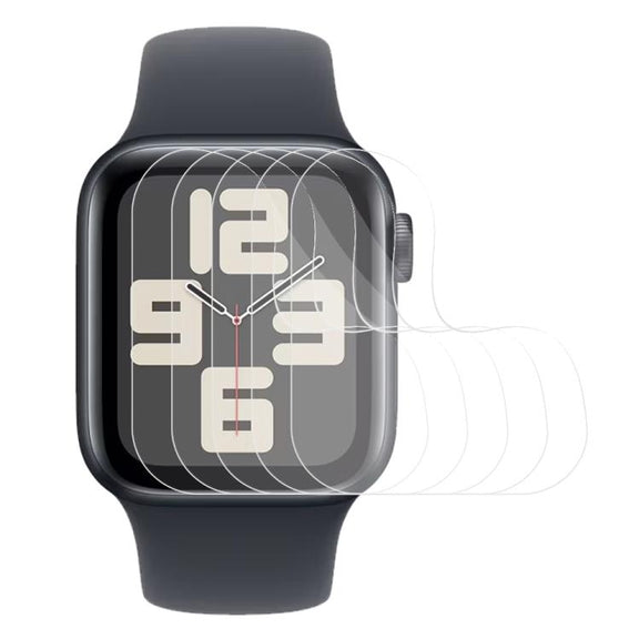 For Apple Watch Series 6&SE&5&4 40mm 5pcs xDfind Soft Hydrogel Film Full Cover Front Protector
