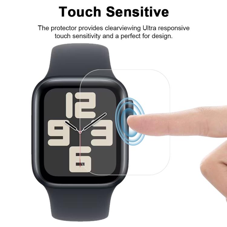 For Apple Watch Series 6&SE&5&4 44mm 5pcs xDfind Soft Hydrogel Film Full Cover Front Protector