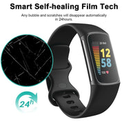 For Fitbit Charge 5 5pcs xDfind Soft Hydrogel Film Full Cover Front Protector