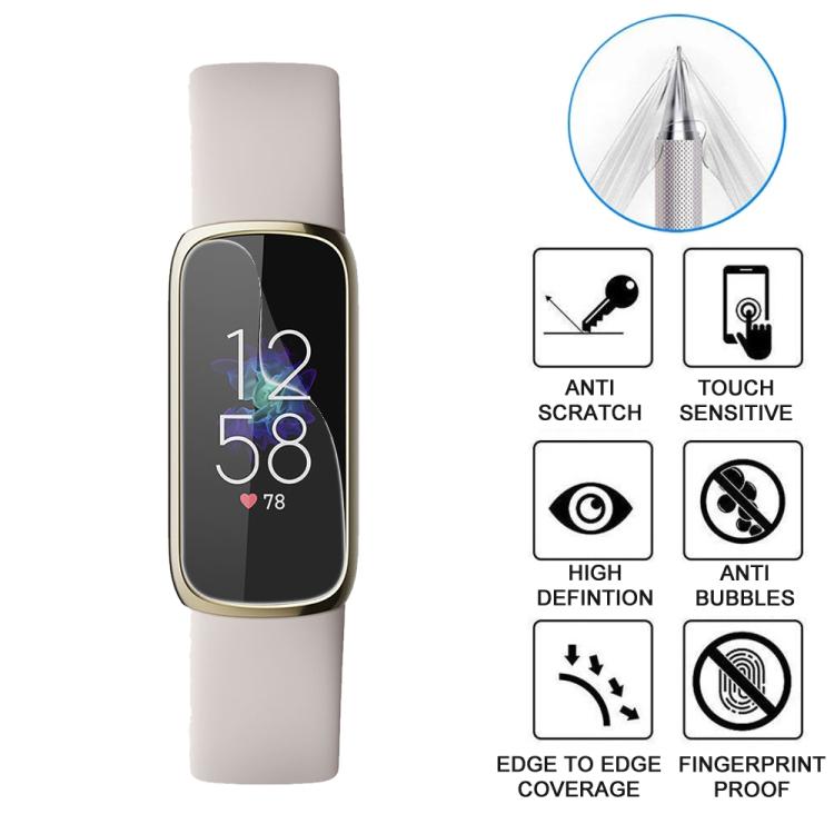 For Fitbit Luxe 5pcs xDfind Soft Hydrogel Film Full Cover Front Protector