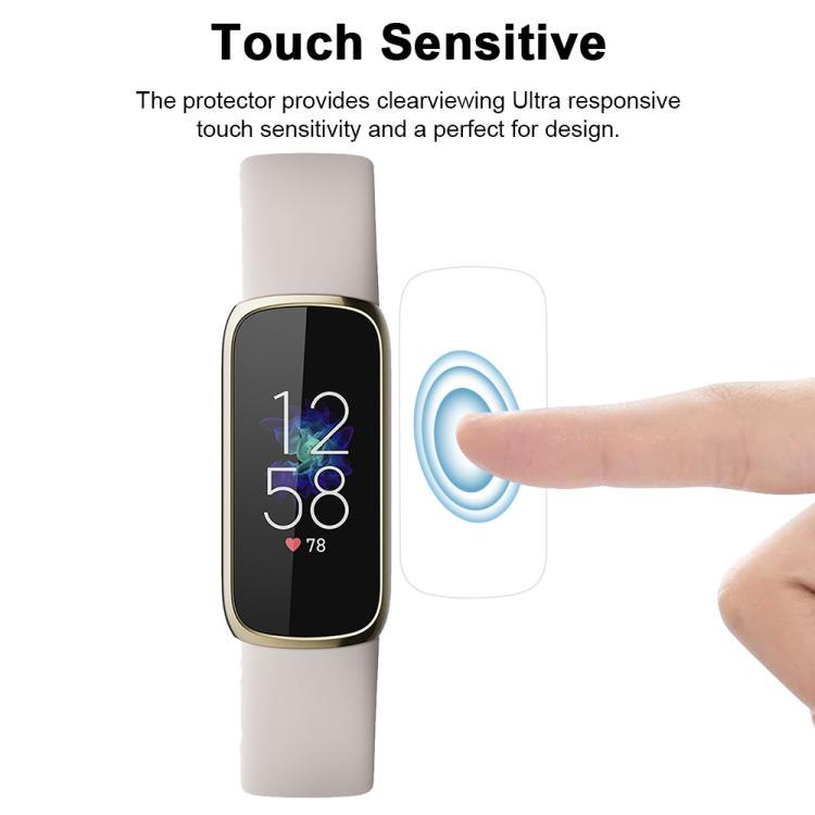 For Fitbit Luxe 5pcs xDfind Soft Hydrogel Film Full Cover Front Protector