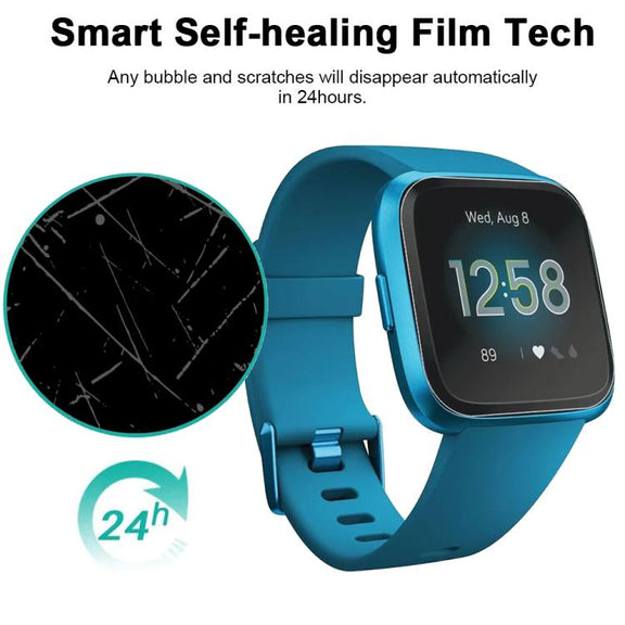 For Fitbit Versa 5pcs xDfind Soft Hydrogel Film Full Cover Front Protector