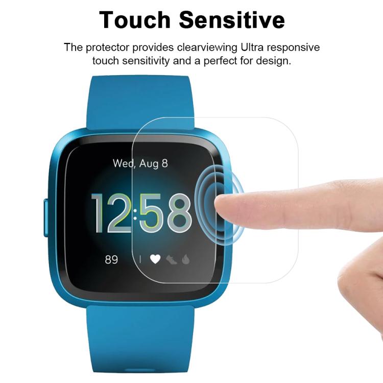 For Fitbit Versa 5pcs xDfind Soft Hydrogel Film Full Cover Front Protector