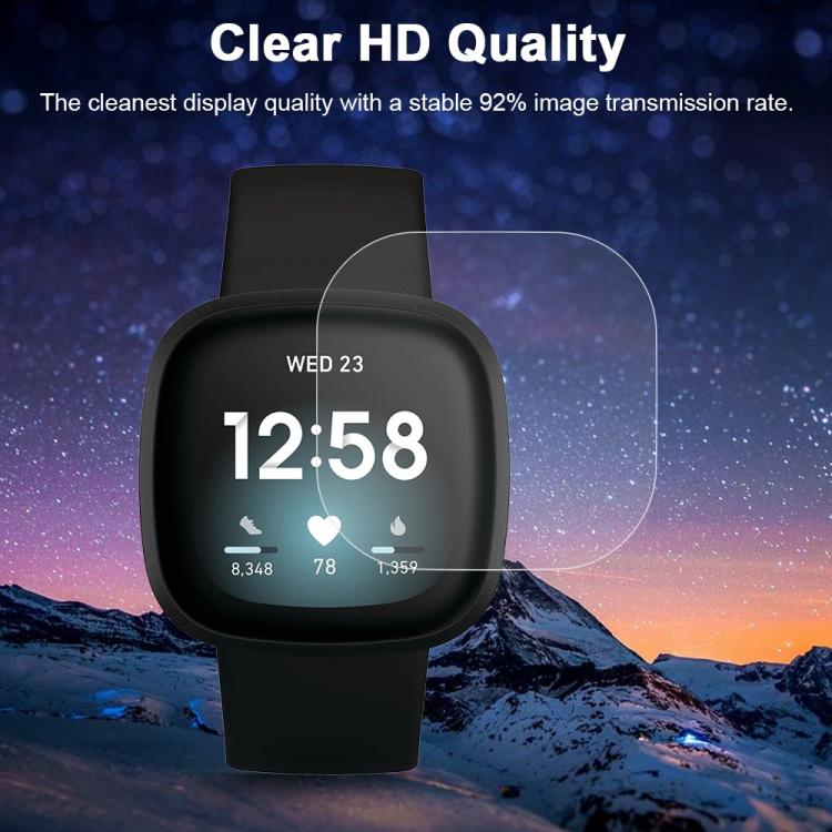For Fitbit Versa 3 5pcs xDfind Soft Hydrogel Film Full Cover Front Protector
