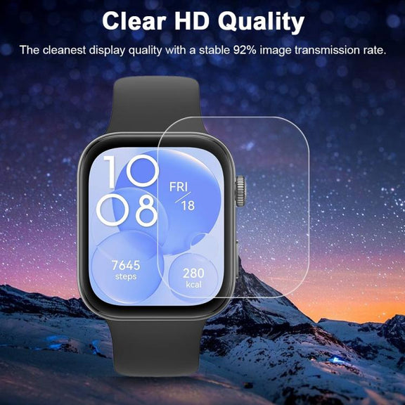 For Huawei Watch Fit 3 5pcs xDfind Soft Hydrogel Film Full Cover Front Protector