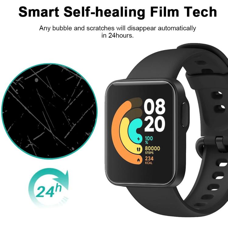 For Xiaomi Mi Watch Lite 5pcs xDfind Soft Hydrogel Film Full Cover Front Protector