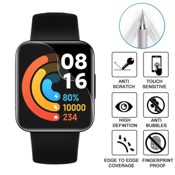 For Xiaomi Redmi Watch 2 5pcs xDfind Soft Hydrogel Film Full Cover Front Protector