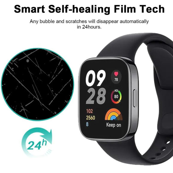 For Xiaomi Redmi Watch 3 Active 5pcs xDfind Soft Hydrogel Film Full Cover Front Protector