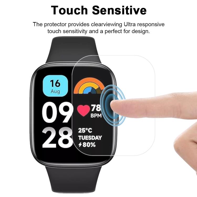 For Xiaomi Redmi Watch 3 Active 5pcs xDfind Soft Hydrogel Film Full Cover Front Protector