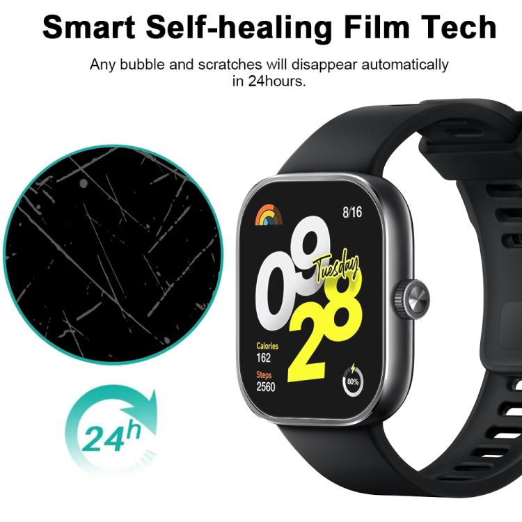 For Xiaomi Redmi Watch 4 5pcs xDfind Soft Hydrogel Film Full Cover Front Protector