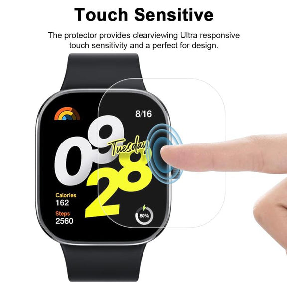 For Xiaomi Redmi Watch 4 5pcs xDfind Soft Hydrogel Film Full Cover Front Protector