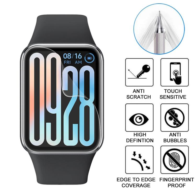 For Xiaomi Smart Band 9 Pro 5pcs xDfind Soft Hydrogel Film Full Cover Front Protector