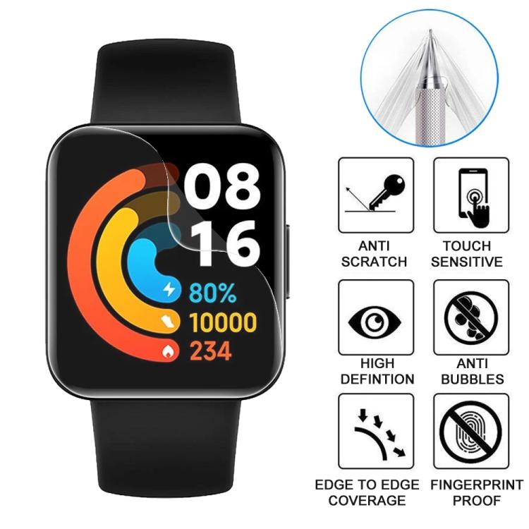 For Xiaomi Poco Watch 5pcs xDfind Soft Hydrogel Film Full Cover Front Protector