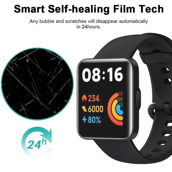 For Xiaomi Redmi Watch 2 Lite 5pcs xDfind Soft Hydrogel Film Full Cover Front Protector