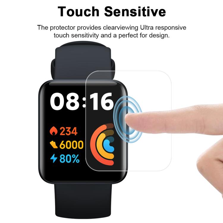 For Xiaomi Redmi Watch 2 Lite 5pcs xDfind Soft Hydrogel Film Full Cover Front Protector