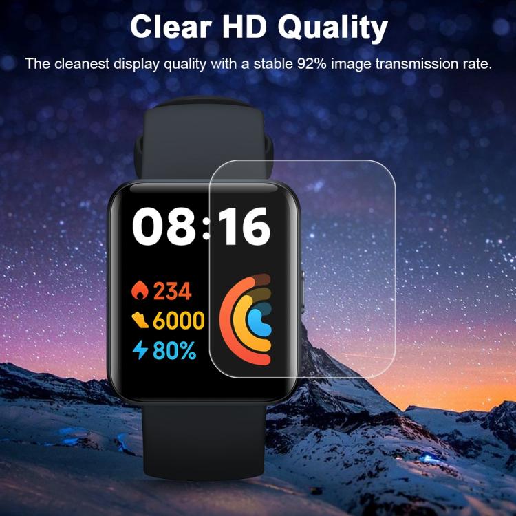 For Xiaomi Redmi Watch 2 Lite 5pcs xDfind Soft Hydrogel Film Full Cover Front Protector