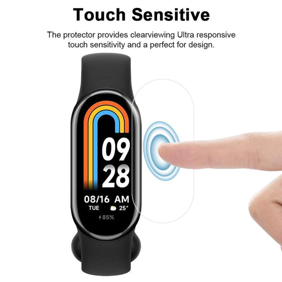 For Xiaomi Mi Band 8 5pcs xDfind Soft Hydrogel Film Full Cover Front Protector