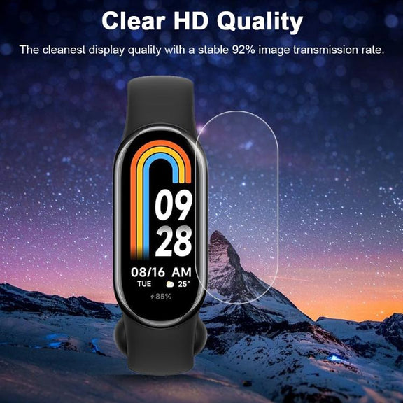 For Xiaomi Mi Band 8 5pcs xDfind Soft Hydrogel Film Full Cover Front Protector