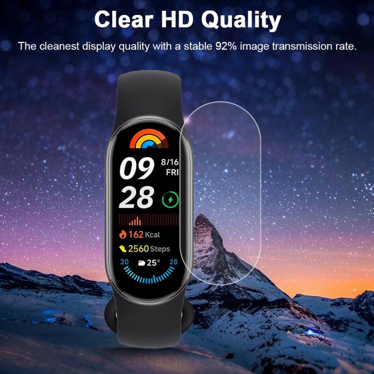 For Xiaomi Smart Band 9 5pcs xDfind Soft Hydrogel Film Full Cover Front Protector