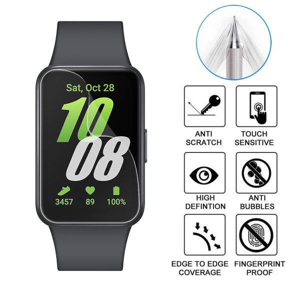 For Samsung Galaxy Fit3 5pcs xDfind Soft Hydrogel Film Full Cover Front Protector
