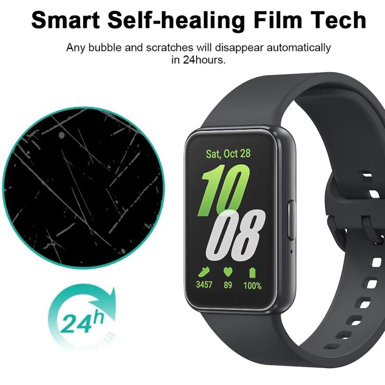 For Samsung Galaxy Fit3 5pcs xDfind Soft Hydrogel Film Full Cover Front Protector