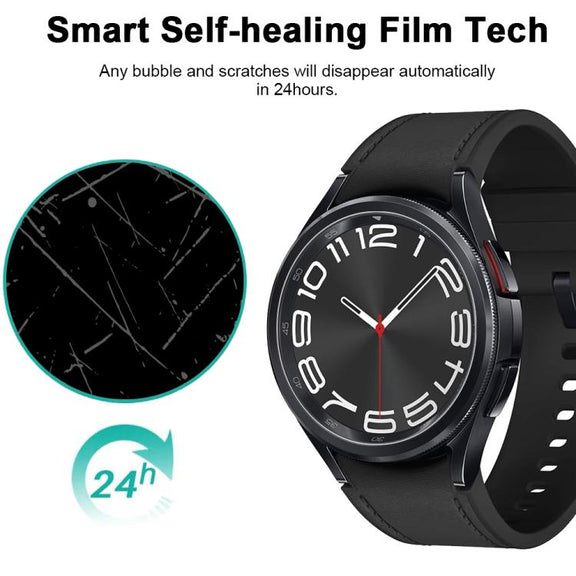 For Samsung Galaxy Watch6 Classic 43mm 5pcs xDfind Soft Hydrogel Film Full Cover Front Protector