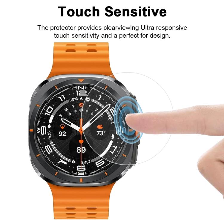 For Samsung Galaxy Watch Ultra 47mm 5pcs xDfind Soft Hydrogel Film Full Cover Front Protector
